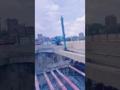 खुदाई मशीन तीन खंड दूरबीन हाथ