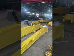 14M 15M खुदाई मशीन दूरबीन हाथ बाल्टी खोदने नींव गड्ढे के साथ लंबी बांह