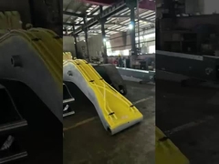 20 मीटर 25 मीटर दूरबीन डिपर आर्म के साथ क्लैमशेल बाल्टी ग्रिप क्लैमशेल दूरबीन आर्म