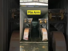 उत्खनन उपकरण के निर्माता ढेर आर्म ढेर बूम उत्खनन उपकरण लंबी पहुंच हाथ लंबी पहुंच बूम