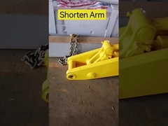 पीसी200 कैट 320 उत्खननकर्ता छोटा भारी शुल्क रॉक बूम और हाथ उत्खननकर्ता छोटा बूम और हाथ