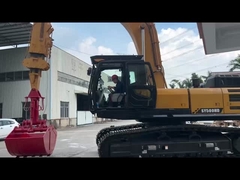 1.5cbm Clamshell Bucket 30m 32m Excavator Long Reach Arm के साथ टेलीस्कोपिक आर्म बिक्री के लिए