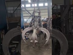 360 डिग्री घूमने वाला हाइड्रोलिक ऑरेंज पील ग्रैपल हाइड्रोलिक ग्रैपल्स निर्माण