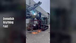 0.5-10T उत्खनन मिनी निर्माण के लिए हेवी-ड्यूटी हाइड्रोलिक ब्रेक हैमर शक्तिशाली विध्वंस उपकरण