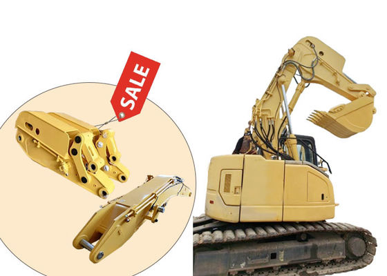 गुणवत्ता  Construction Equipment Excavator Tunnel Arm Short Reach Boom With Bucket / Breaker फैक्टरी