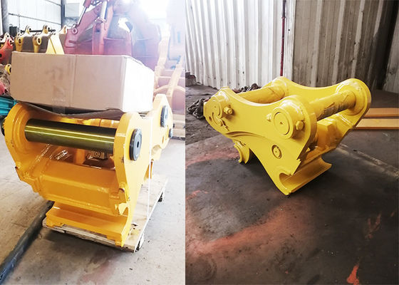 उच्च प्रभावकारी उत्खनन त्वरित हिच हाइड्रोलिक त्वरित हिच युग्मक 20 टन खुदाई के लिए