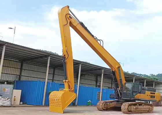 Q690D Q355B लंबी दूरी की खुदाई मशीन बूम और खुदाई के लिए हाथ संलग्नक