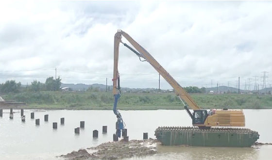 Q355B उत्खनन के लिए खदान ढेर ड्राइविंग हाथ ढेर सीमेंट ढेर इस्पात ढेर