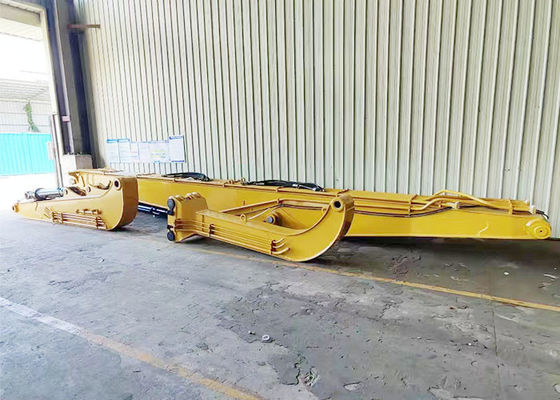 Q355B / Q690D हाइड्रोलिक खुदाई ढेर चालक बूम 19 मीटर ढेर ऊंचाई के साथ