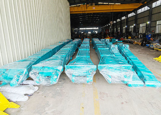 OEM 20-85 टन खुदाई मशीन 160 डिग्री अधिकतम ढेर कोण के साथ हाइड्रोलिक ढेर हाथ