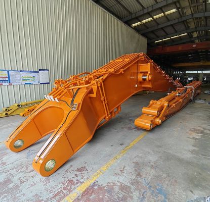 Q690D एक्सकेवेटर लॉन्ग रिच बूम विथ बकेट सिलेंडर फॉर अनलोडिंग सैंड