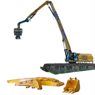 OEM 20-85 टन उत्खनन ढेर ड्राइविंग हाथ, हाइड्रोलिक कंपन ढेर ड्राइवर हाथ