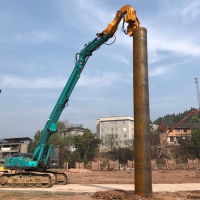 OEM उत्खनन ढेर ड्राइविंग बूम आर्म कंपन ढेर हथौड़ा संलग्नक