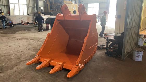 0.25-4.5cbm भारी ड्यूटी रॉक बाल्टी के लिए कोमात्सु खुदाई मशीनें भारी उपकरण