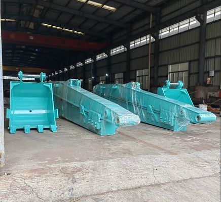 कस्टम Q355B उत्खनन स्लाइडिंग आर्म, निर्माण स्थल के लिए दूरबीन डिपर आर्म