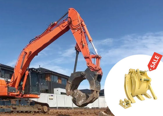 OEM Q355B NM400 मैकेनिकल स्टोन ग्रिप, मैकेनिकल ग्रिप फॉर एक्सकेवेटर
