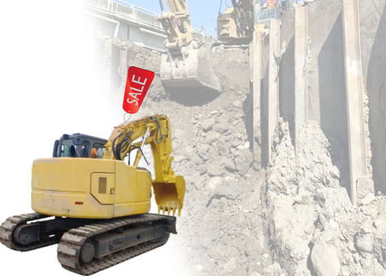 CAT HITACHI KOMATSU SANY 50 टन उत्खनन लघु बांह
