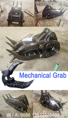 लंबे जीवन काल के लिए मैकेनिकल पत्थर पकड़ बिल्ली के लिए HITACHI KOMATSU SANY