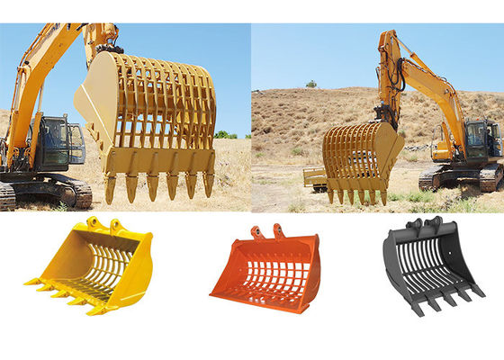 CAT HITACHI KOMATSU उत्खनन उपकरण सिव बाल्टी उत्खनन उपकरण संलग्नक
