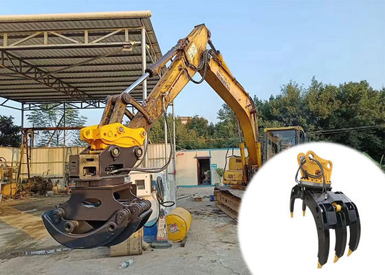 6-8T उत्खनन उपकरण के लिए हाइड्रोलिक ग्रिपल
