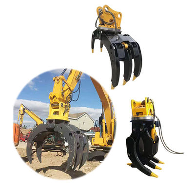 ओईएम सेवाएं प्रदान की 360 डिग्री रोटेशन हाइड्रोलिक 2 सिलेंडर के साथ पकड़