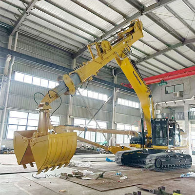 1.5cbm Clamshell Bucket 30m 32m के साथ टेलीस्कोपिक आर्म बिक्री के लिए