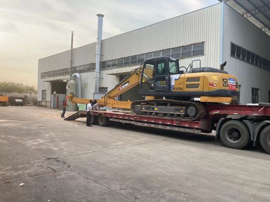 दो चरण हाइड्रोलिक दूरबीन बांह खुदाई CAT Komatsu के लिए लंबी पहुंच दूरबीन बूम