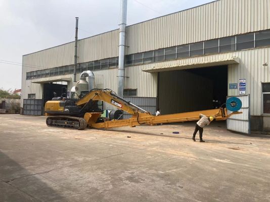 दो चरण हाइड्रोलिक दूरबीन बांह खुदाई CAT Komatsu के लिए लंबी पहुंच दूरबीन बूम