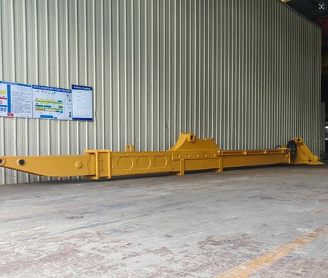 दो चरण हाइड्रोलिक दूरबीन बांह खुदाई CAT Komatsu के लिए लंबी पहुंच दूरबीन बूम