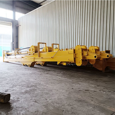 30M खुदाई मशीन दूरबीन बूम दूरबीन बांह 1.5CBM क्लैमशेल बाल्टी के साथ