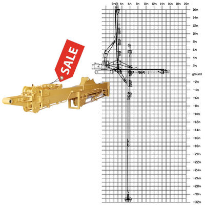 खुदाई मशीन दूरबीन बांह के साथ पकड़ BS900E हल्के और मजबूत का उपयोग करें