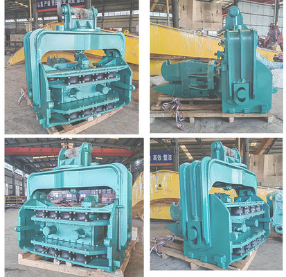 Hitachi खुदाई करने वाला वाइब्रेटरी पाइल ड्राइवर पार्कर मोटर और SKF VA405 बेयरिंग द्वारा संचालित
