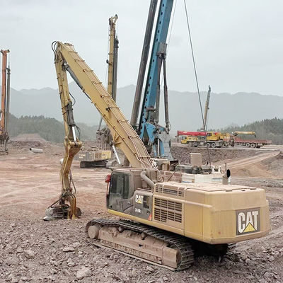 Q690D Cat 395 खुदाई मशीनों के लिए खुदाई मशीनों के ढेर ड्राइवर संलग्नक