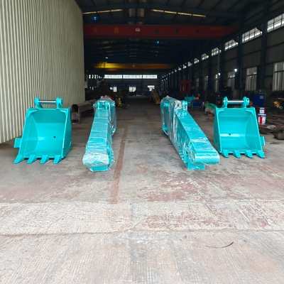 कस्टम टेलीस्कोपिक उत्खननकर्ता आर्म 8M-12M खुदाई गहराई OEM