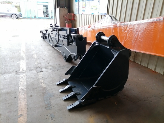 कस्टम टेलीस्कोपिक उत्खननकर्ता आर्म 8M-12M खुदाई गहराई OEM