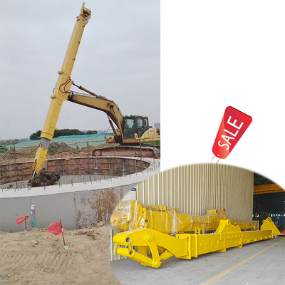 दूरबीन बूम खुदाई मशीन दूरबीन बूम खुदाई गहराई 12m 14m 16m