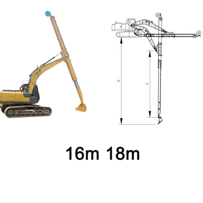 दूरबीन उत्खनन हाइड्रोलिक दूरबीन उत्खनन दूरबीन हाथ