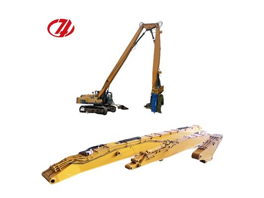 Customized Three Section High Reach Demolition Boom Arm 16-24m Suitable for 20-38 Ton Excavator for High Rise Demolition
