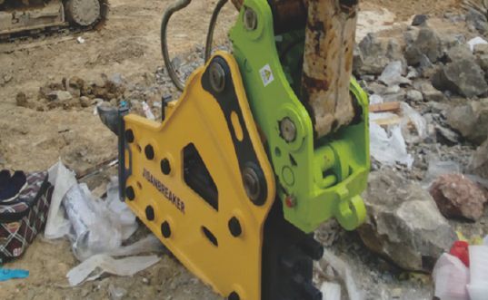 6-8T बाल्टी परिवर्तन हाइड्रोलिक उत्खनन त्वरित अड़चन झुकाव युग्मक पावर झुकाव घूर्णन त्वरित अड़चन उत्खनन