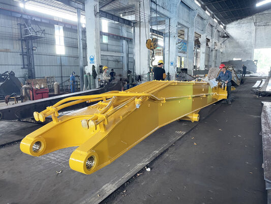 35-50 टन के लिए भारी ड्यूटी खुदाई मशीन 18 एम स्टैलिंग बूम और आर्म फाउंडेशन निर्माण के लिए खुदाई मशीनें