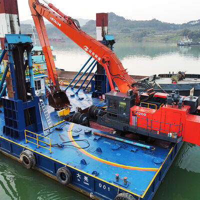 6-15 टन भारी उपकरण उत्खनन, लंबी पहुंच वाला बूम और आर्म, उच्च गुणवत्ता वाला लंबा बूम बिक्री के लिए