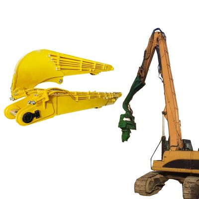 उच्च शक्ति उत्खनन हाइड्रोलिक 18M पाइलिंग बूम और आर्म साने 650 डूसन 520 के लिए फाउंडेशन निर्माण के लिए