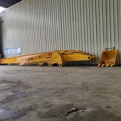 उच्च शक्ति उत्खनन हाइड्रोलिक 18M पाइलिंग बूम और आर्म साने 650 डूसन 520 के लिए फाउंडेशन निर्माण के लिए