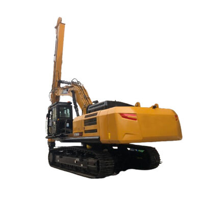 High-Reach Excavator Telescopic Arm | Deep Pit Excavation & Grab Attachments